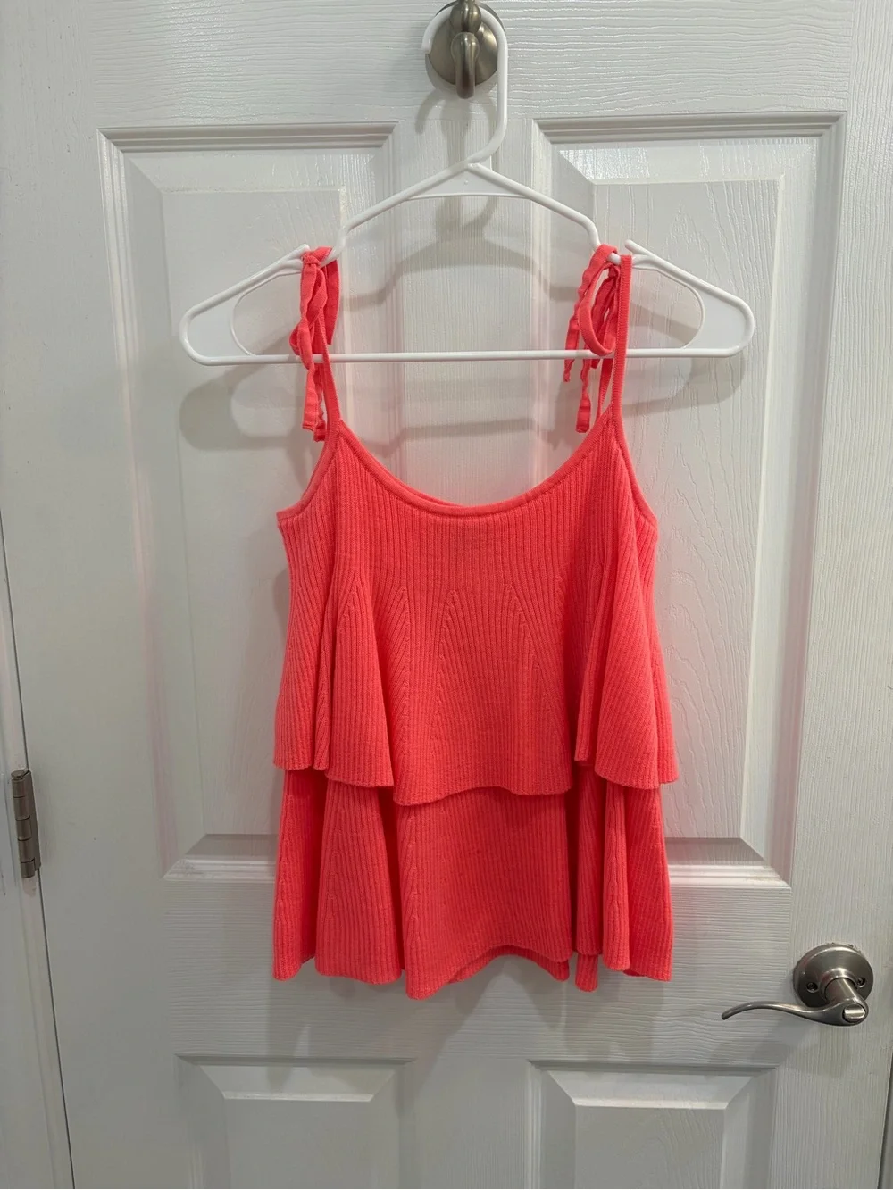 J. Crew Knit Layered Tank Top
